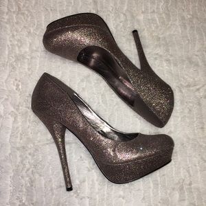 •Shekh• Glittery Stiletto Heels